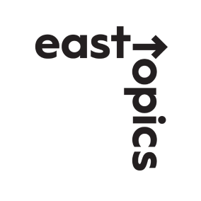 This image has an empty alt attribute; its file name is easttopics_logo@2x.png